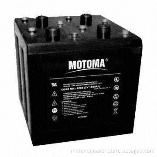 2V/1500Ah Power Storage Battery for Telecommunication System, with Excellent Deep Cycle Performance